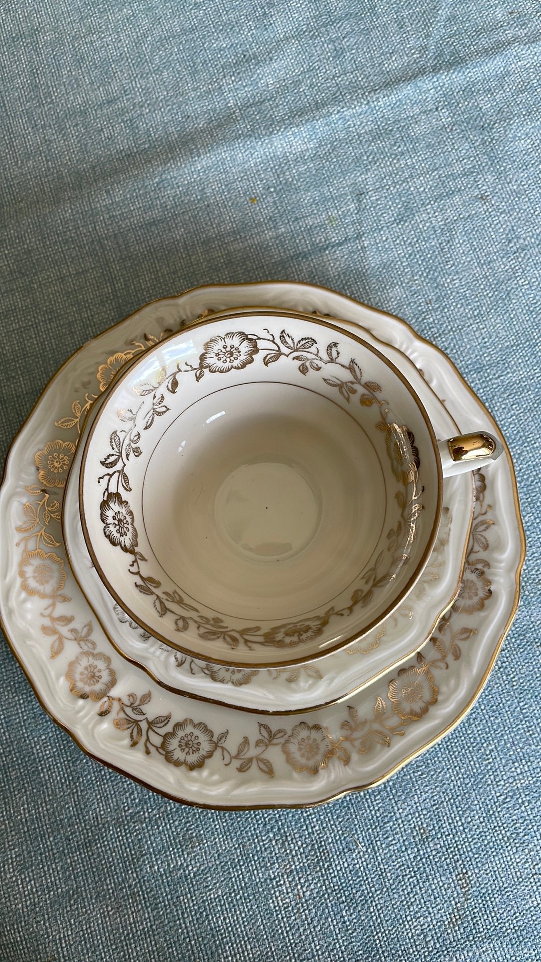 Ontbijtset Bavaria Elfenbein porselein, Ophalen of Verzenden