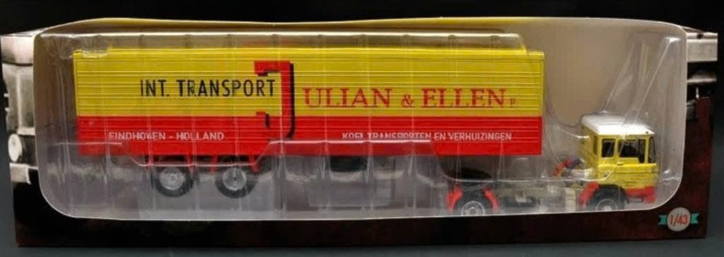 DAF 2600 1962 International Transport aanhangers IXO 1/43, Verzenden, Nieuw, Auto, Overige merken