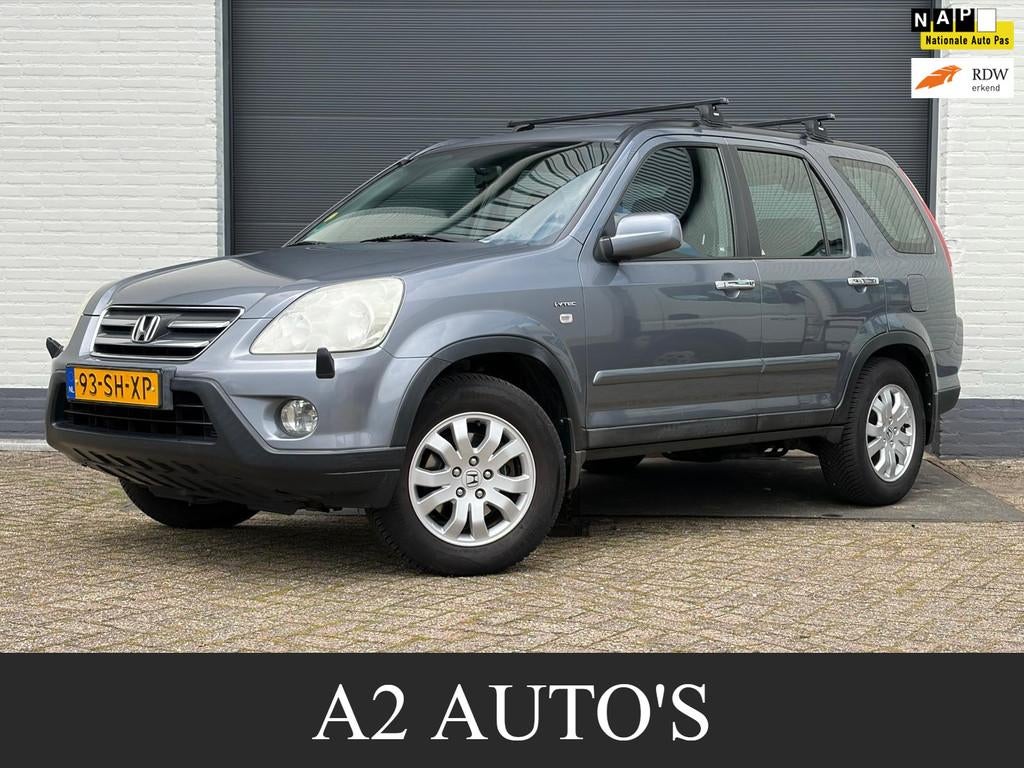 Honda CR-V 2.0i ES Automaat|Airco|Cruise, Auto's, Honda, Automaat, 1998 cc, Gebruikt, Zwart