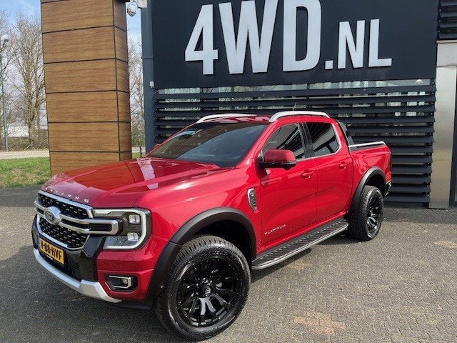 Ford Ranger 3.0 TD V6 AUT 241 PK EURO 6 2P VAN BPM VRIJ 3500, Auto's, Automaat, Automatische klimaatregeling, Gebruikt, Zwart