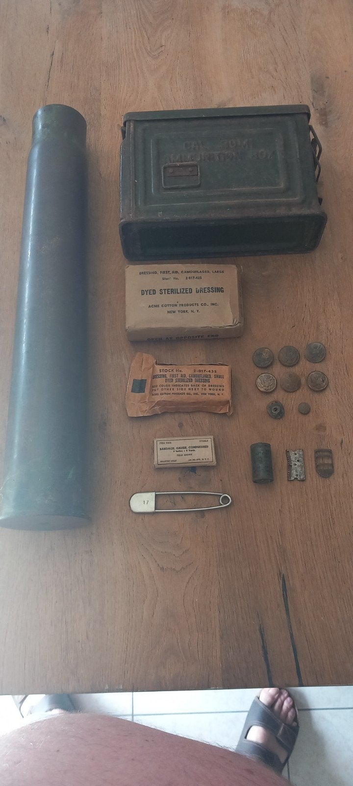 Amerikaans Lotje WO2, origineel, Ophalen of Verzenden, Landmacht, Amerika