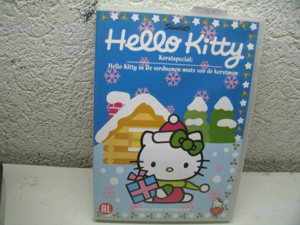 dvd 205k hello kitty kerstspecial -muts van de kerstman, Alle leeftijden, Ophalen of Verzenden, Zo goed als nieuw