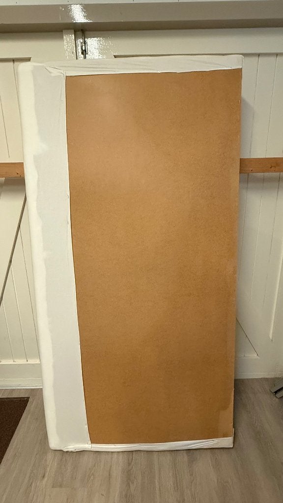 Te koop origineel Hästens hoofdbord., Huis en Inrichting, Slaapkamer | Boxsprings, Ophalen, Hästens orgineel., 100 cm, Beige
