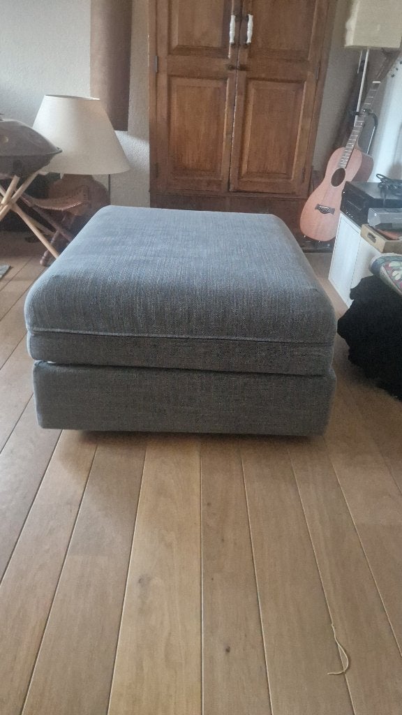 IKEA Vallentuna module / slaapbank (grijs), Ophalen, Gebruikt, Eenpersoons, 80 cm