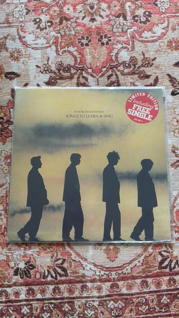 LP Echo & The Bunnymen – Songs To Learn & Sing, Cd's en Dvd's, Gebruikt, 1980 - 1989, Alternative, Ophalen of Verzenden