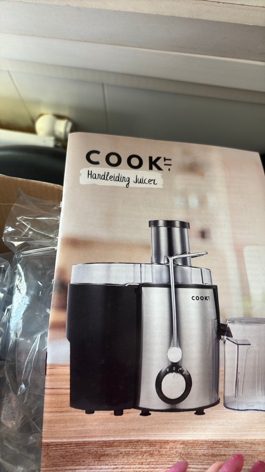 Groente fruit juicer in  doos, Ophalen of Verzenden, Zo goed als nieuw
