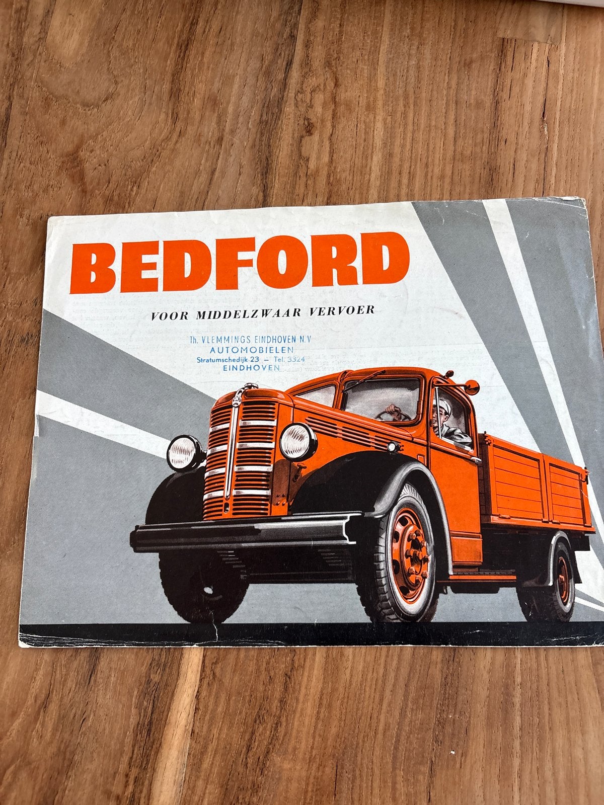 Zeldzame Bedford Vrachtwagen Catalogus - Voor Middelzwaar Ve ...