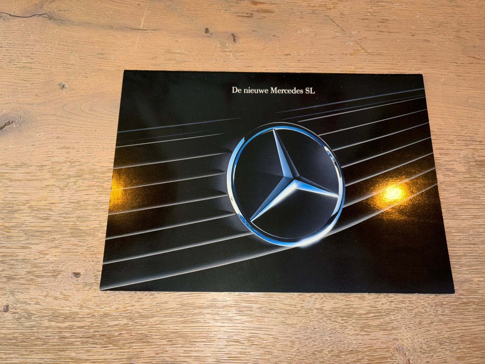 Folder Mercedes-Benz R129 (SL300, SL500) 1990, Ophalen of Verzenden, Zo goed als nieuw, Mercedes