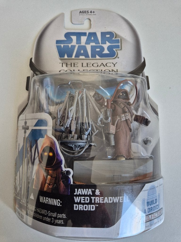 Star Wars TLC Blue BD33 Jawa & WED Treadwell Droid, Verzamelen, Star Wars, Ophalen of Verzenden, Nieuw, Actiefiguurtje