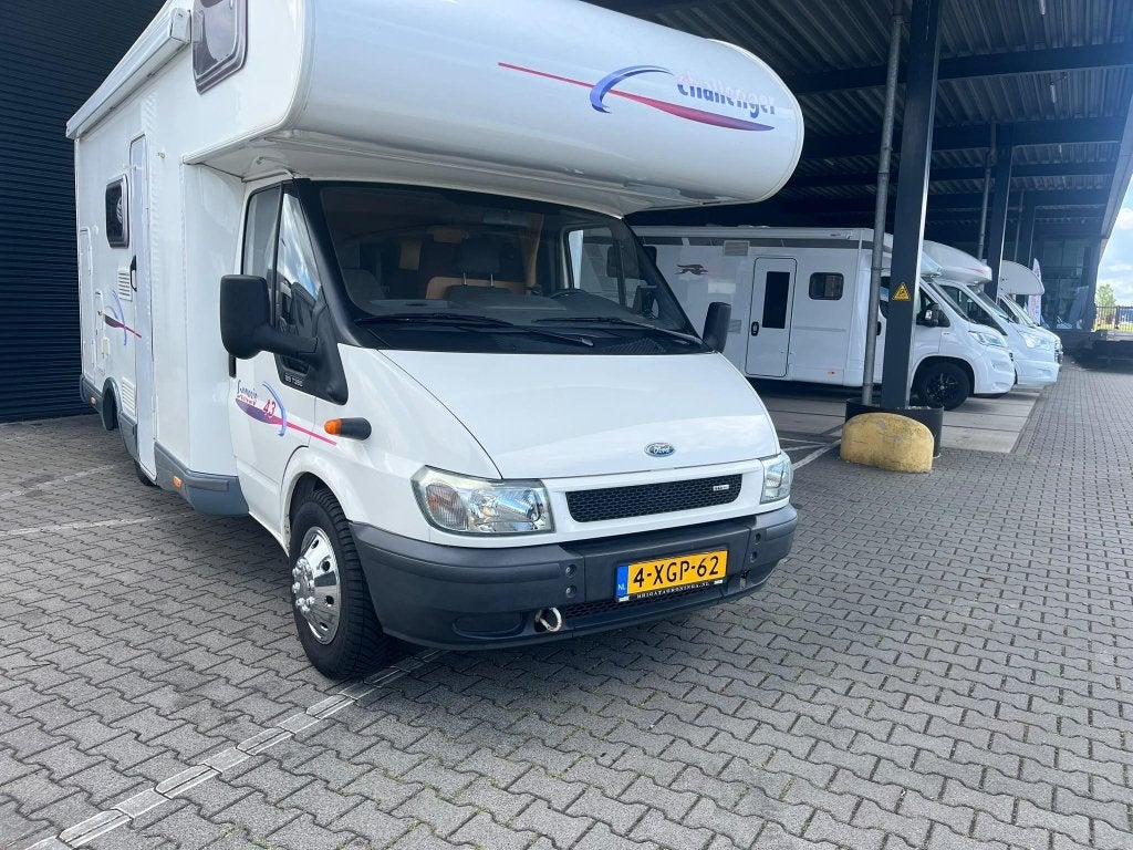 Challenger Genesis 43 6 gordels 6 slapen !!!!, Chemisch toilet, Alkoof, Ringverwarming, Ford