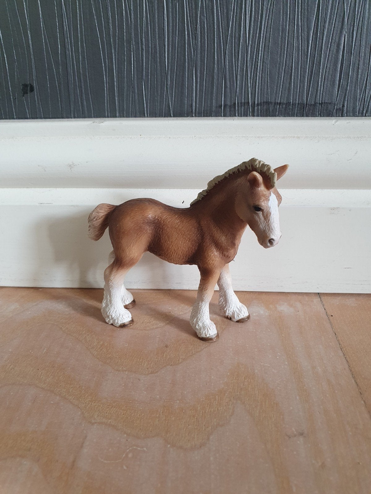 Schleich Clydesdale jaarling, Ophalen of Verzenden, Nieuw