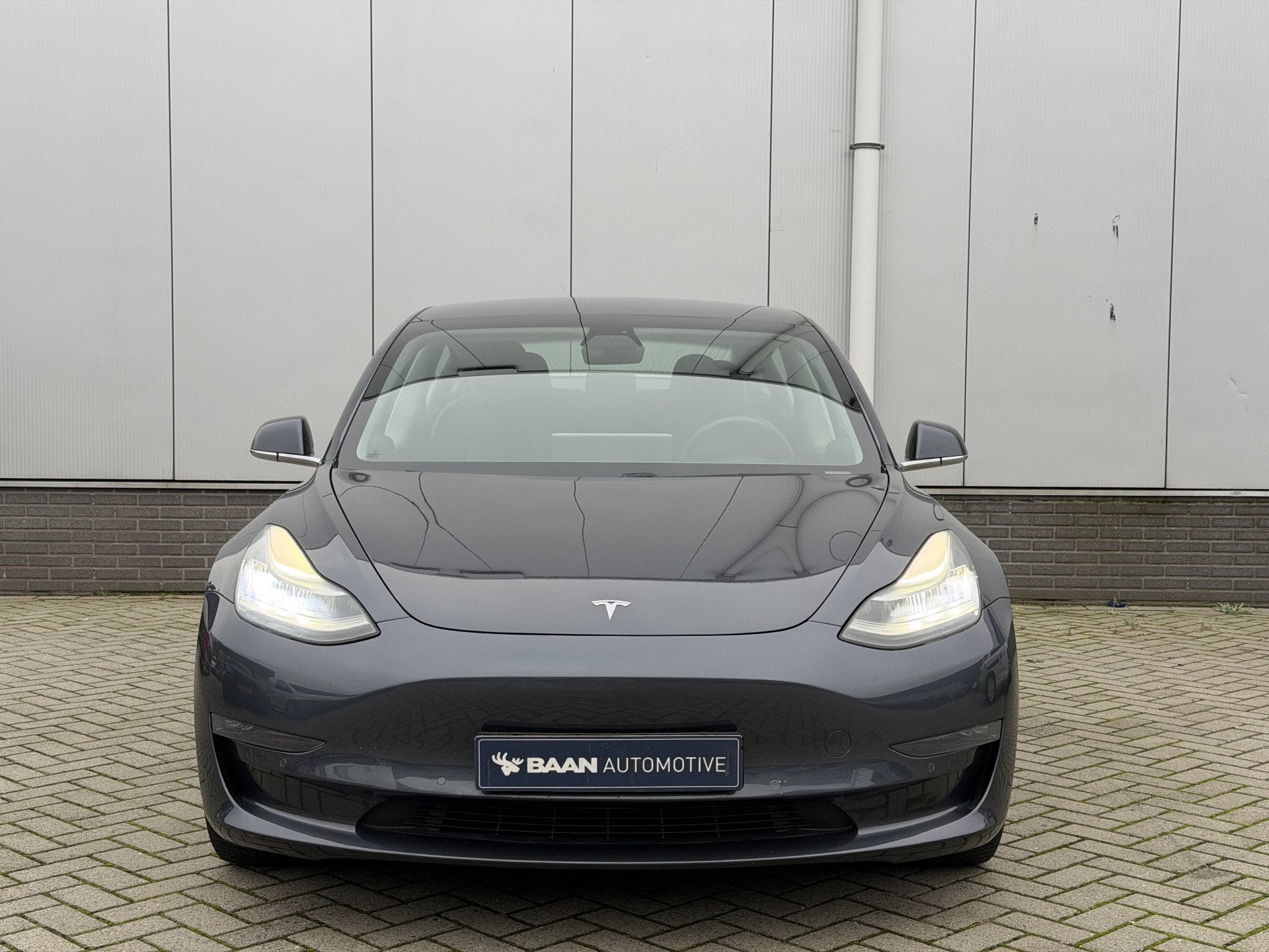 Tesla Model 3 Long Range AWD 75 kWh | Autopilot | (bj 2019), 1000 kg, Zilver of Grijs, 84 €/maand, Te koop