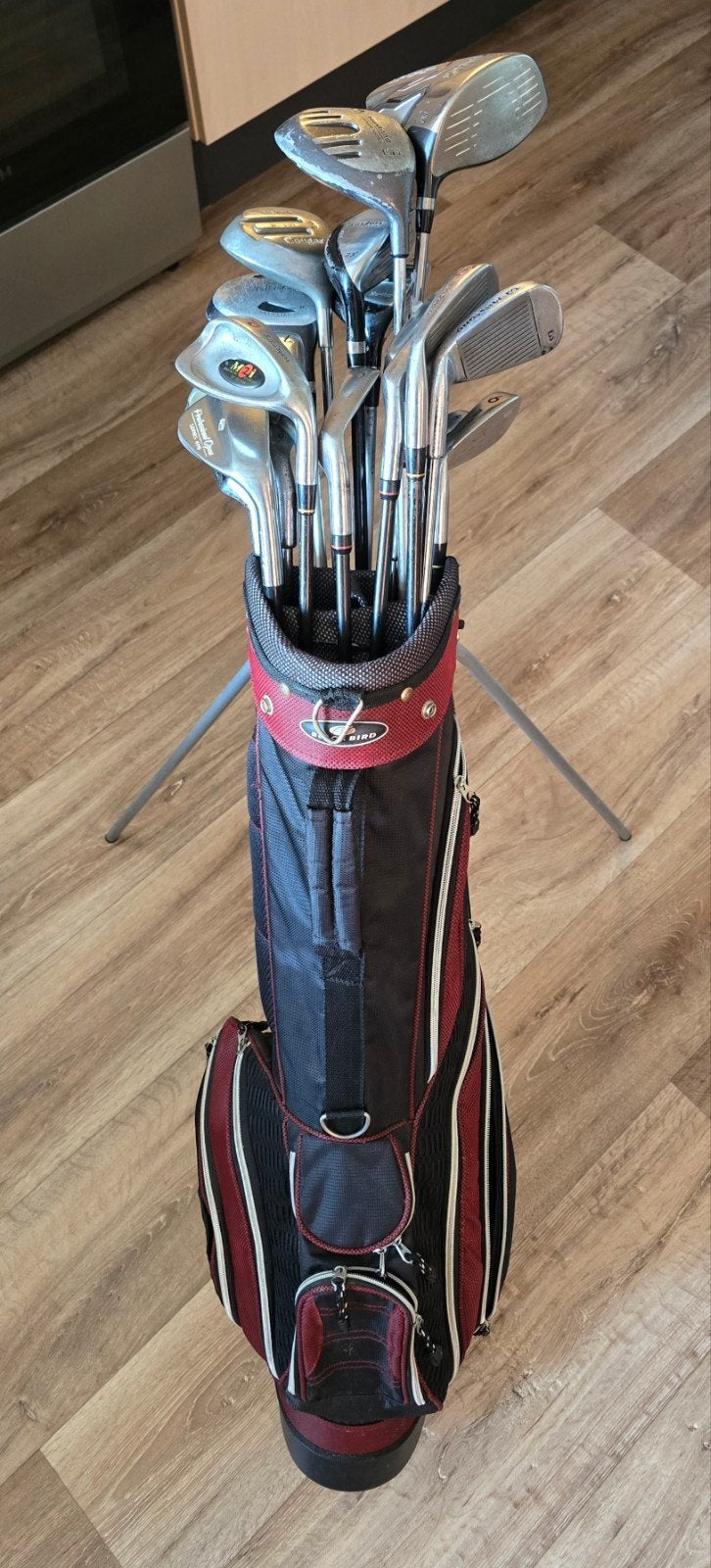 Diverse golfclubs en golftas - complete set, Ophalen of Verzenden, Gebruikt, Club, Ping