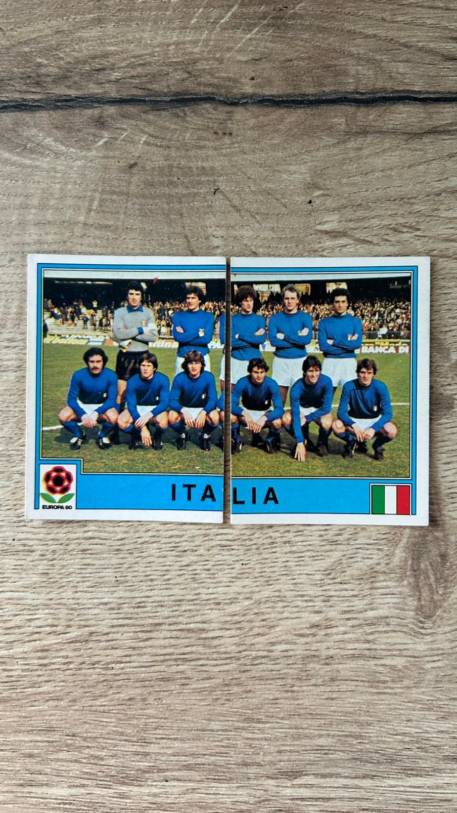 Panini Europa 80 plaatjes Team Italië EK 80, Verzenden, Zo goed als nieuw, Plaatje