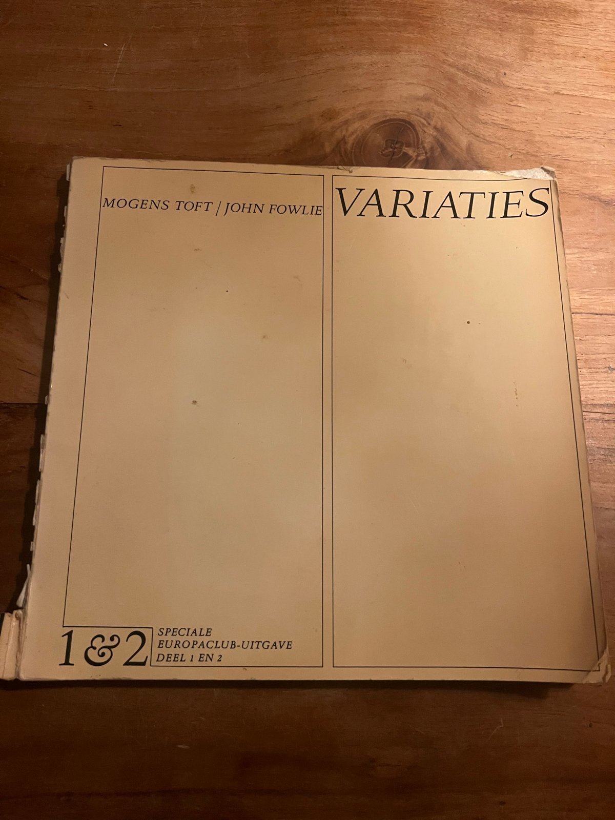 Variaties - Mogens Toft / John Fowlie (Deel 1 & 2), Ophalen of Verzenden, Gelezen