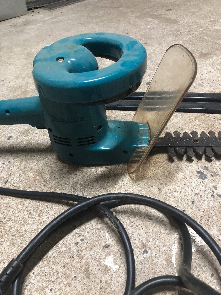 Elektrische snoeischaar, Ophalen, Gebruikt