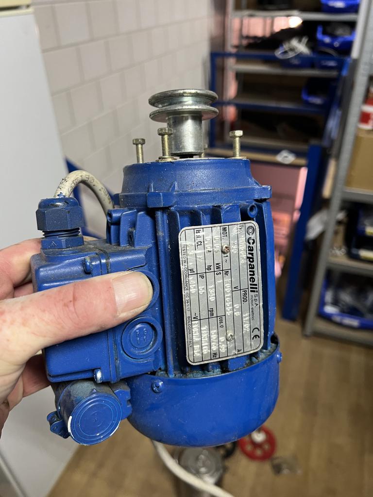 Carpigiani mixeras motoren 3840/503/603/191, Ophalen of Verzenden, Gebruikt, Koelelement