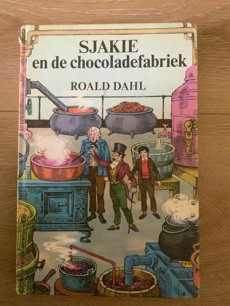 Sjakie en de chocoladefabriek, Boeken, Kinderboeken | Jeugd | onder 10 jaar, Ophalen of Verzenden, Gelezen, Roald Dahl, Fictie algemeen