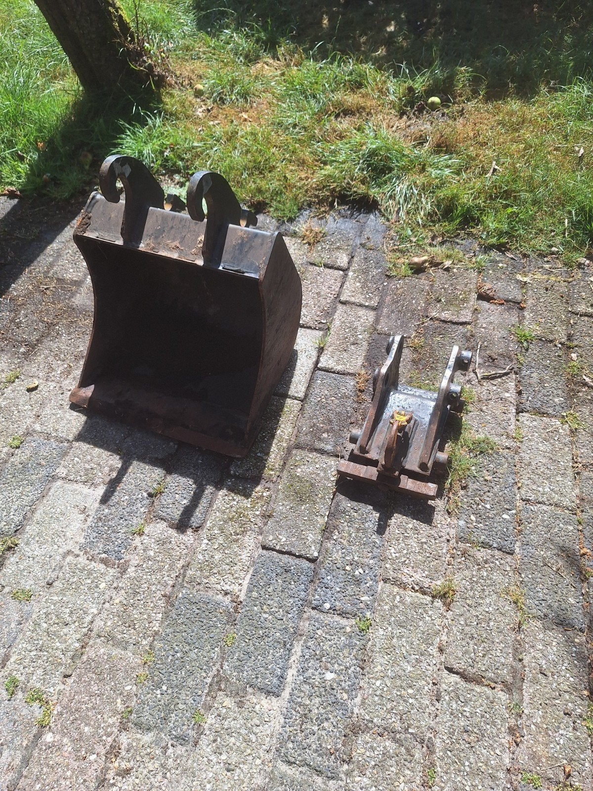 Mechanische snelwissel cw00 met 40cm bak, Ophalen