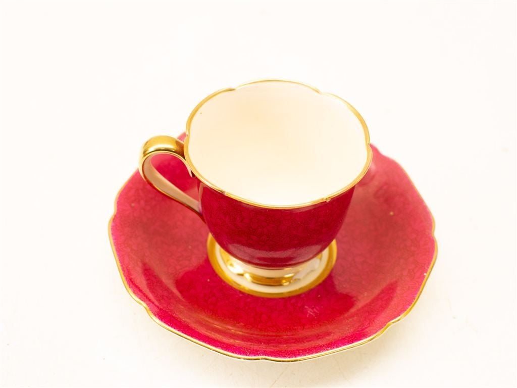 8 noritake kop en schotel 32964, Gebruikt, Ophalen of Verzenden, Bord(en), Overige stijlen