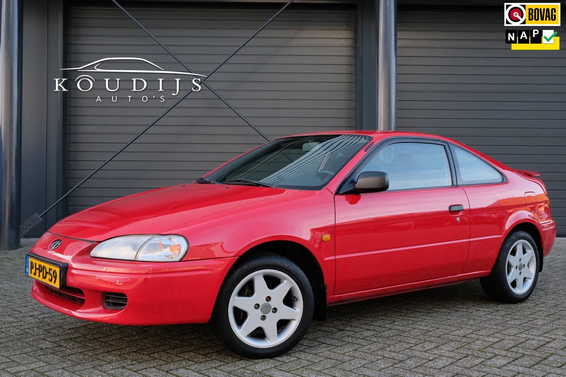Toyota Paseo 1.5i, Technisch goed onderhouden, Auto's, Gebruikt, 31 €/maand, 4 cilinders, 4 stoelen