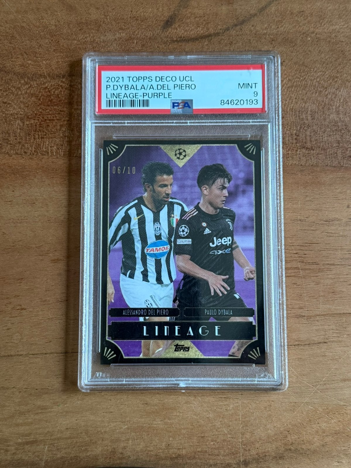 Dybala & Del Piero #L Juventus Topps Deco 2021-22 /10, Ophalen of Verzenden, Zo goed als nieuw, Buitenlandse clubs, Poster, Plaatje of Sticker