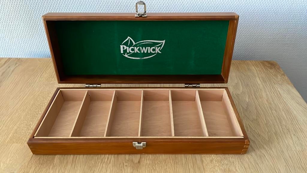 Pickwick theedoos 6 vaks, Ophalen of Verzenden