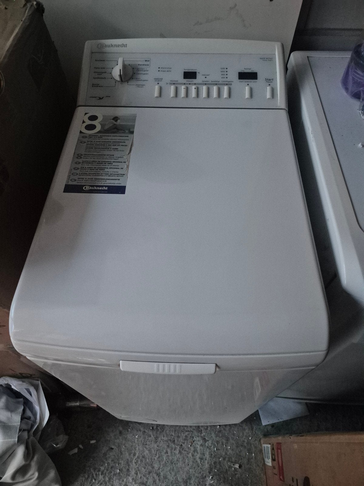 Bovenlader wasmachine - Nette staat