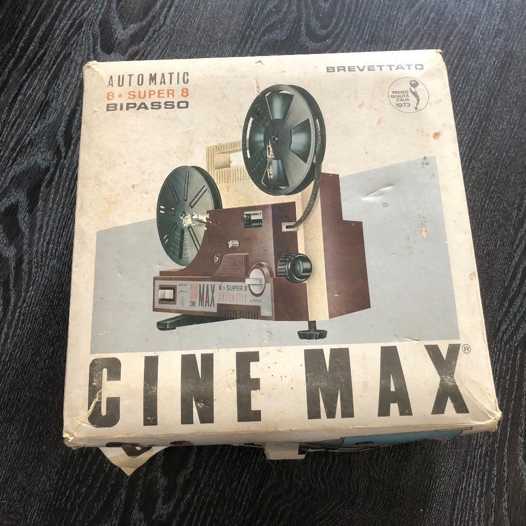 Vintage Automatic Super 8 Bipasso Cine Max Brevettato, Ophalen of Verzenden, 1960 tot 1980, Projector