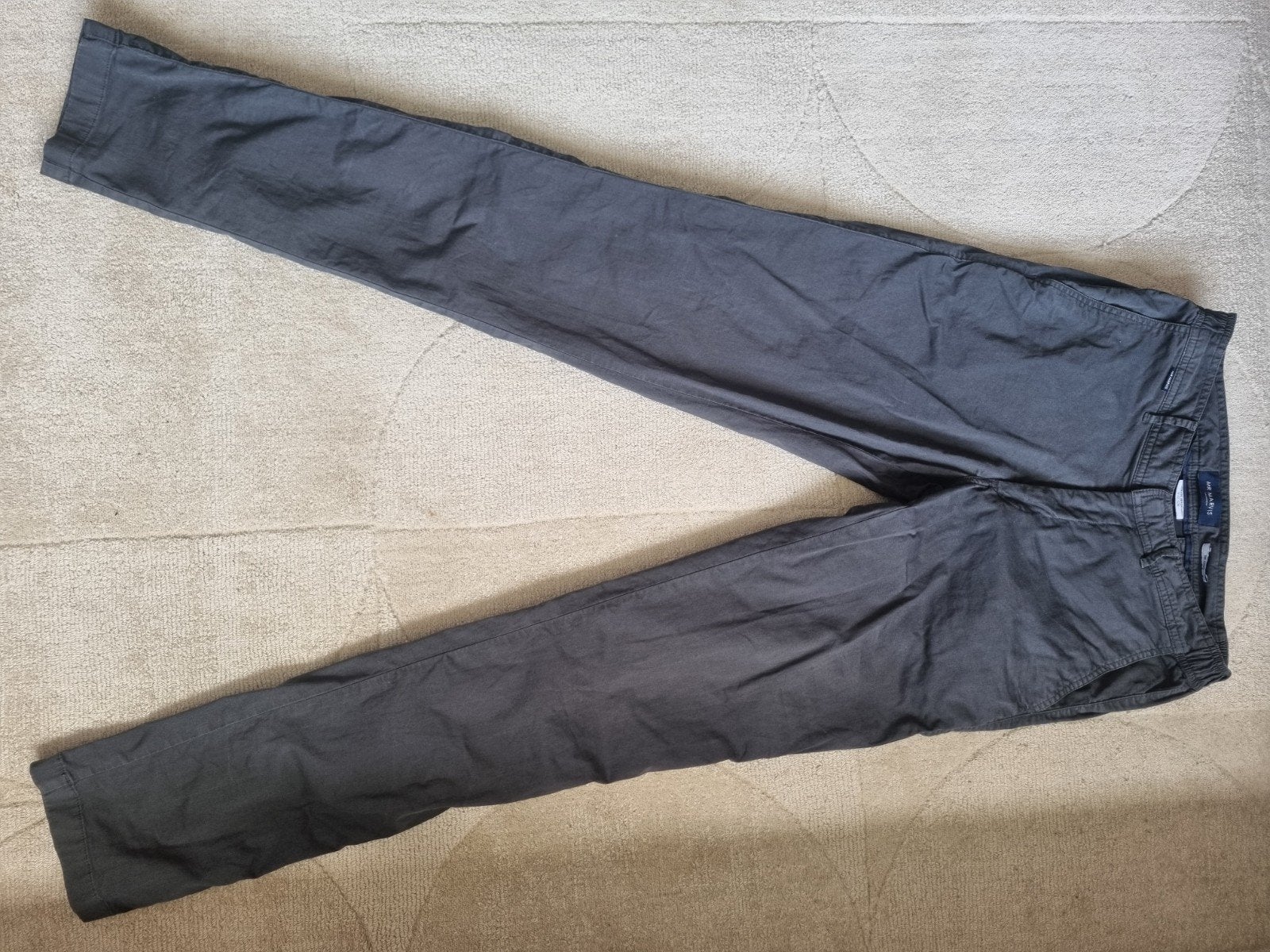 Mr Marvis The Longs broek - W32 L36 grijs antraciet, Overige maten, Ophalen of Verzenden, Zo goed als nieuw, Mr. Marvis
