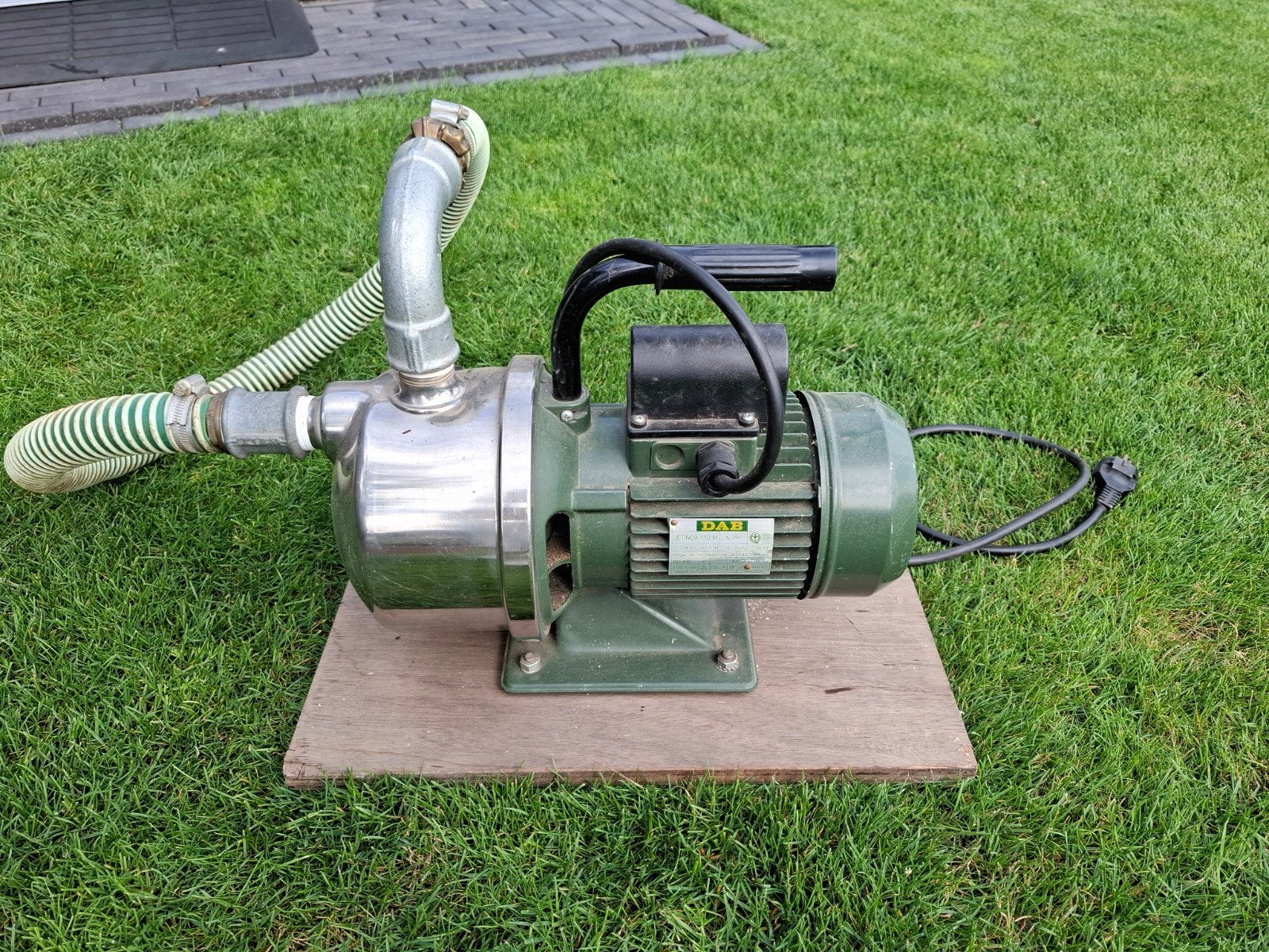 DAB jetinox 110m beregeningspomp, Ophalen, Elektrisch, Beregeningspomp