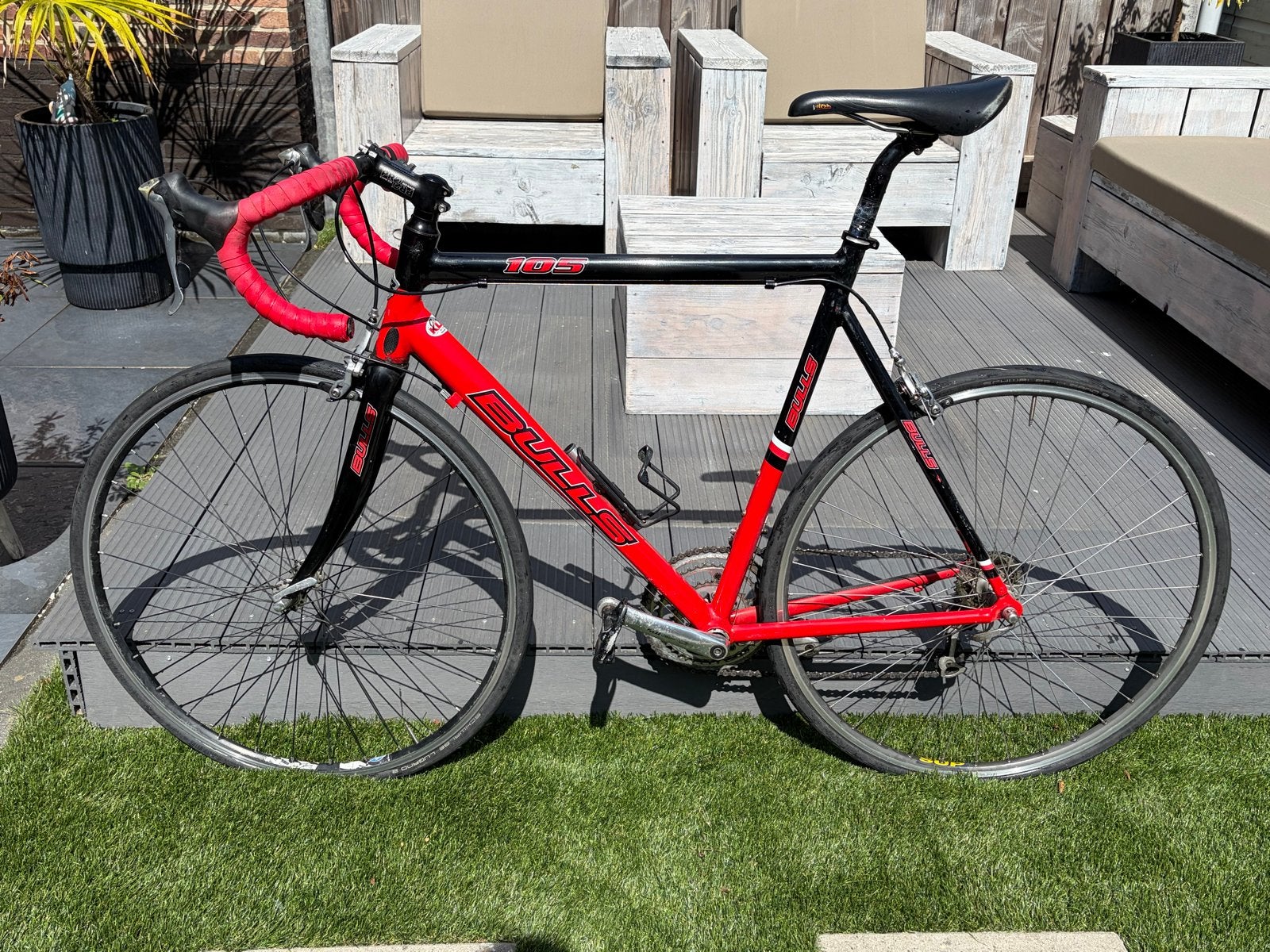 Bulls racefiets met Shimano 105 groep, 28 inch, Gebruikt, Aluminium, Meer dan 20 versnellingen