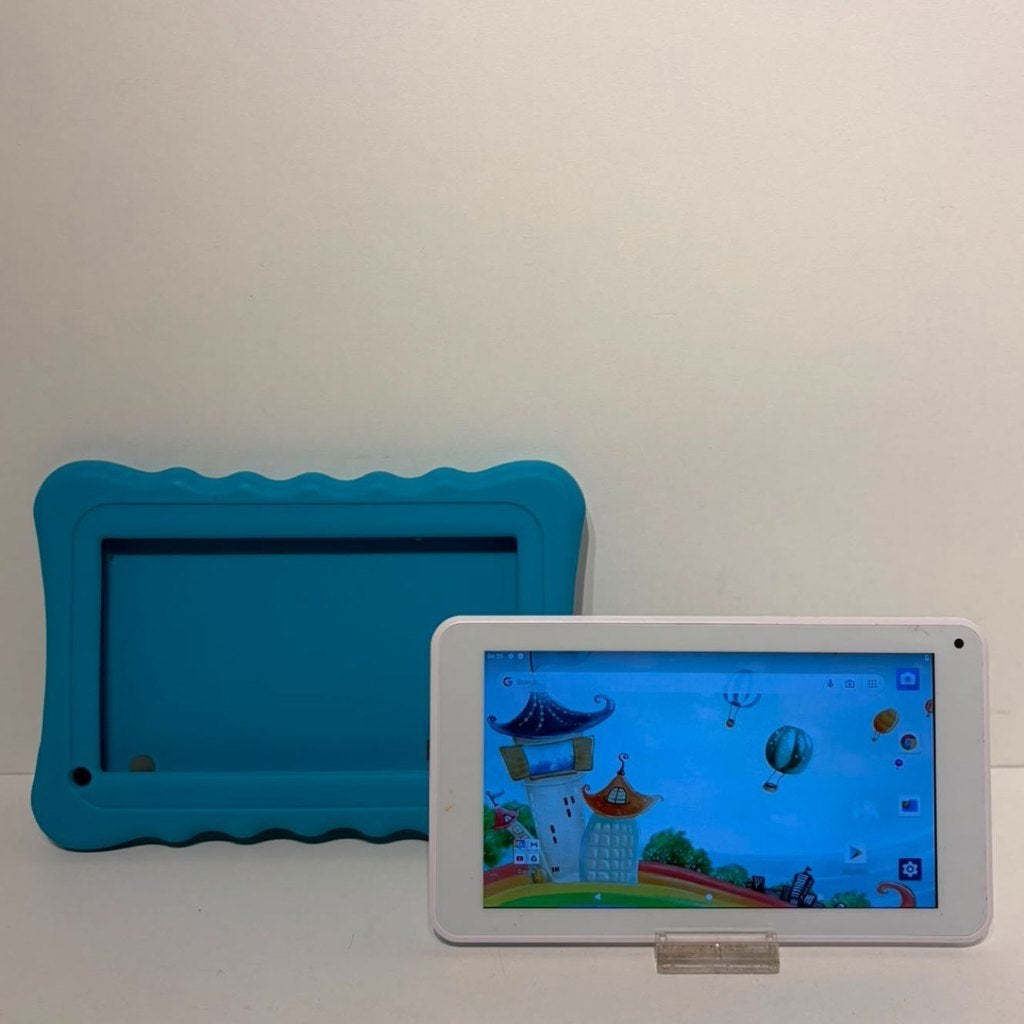 Ujoyfeel Kids705 Kinder Tablet Wit + Hoes, Computers en Software, Tablet-hoezen, Ophalen of Verzenden, Nieuw, 10 inch, Bescherming voor- en achterkant