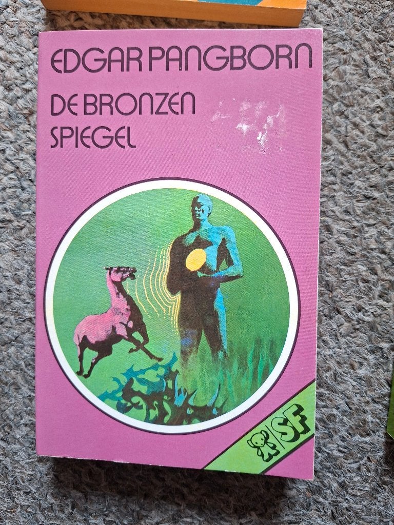 De bronzen spiegel/science fiction, Ophalen of Verzenden, Gelezen, Edgar Pangborn