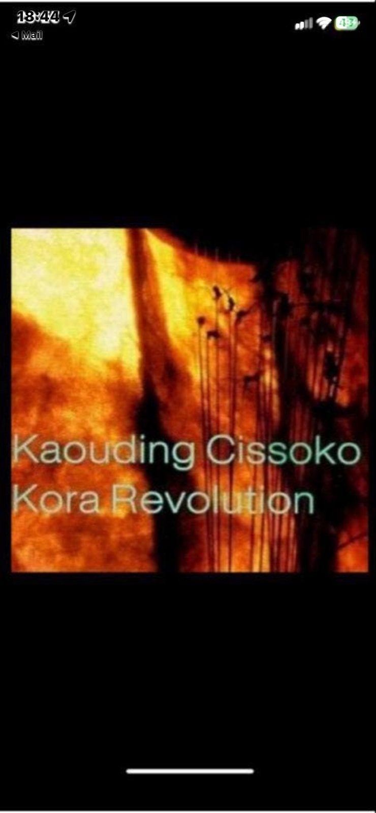 Kaouding Cissoko - Kora Revolution CD (Wereldmuziek), Gebruikt, Ophalen of Verzenden, Inclusief boekje, Afrikaans