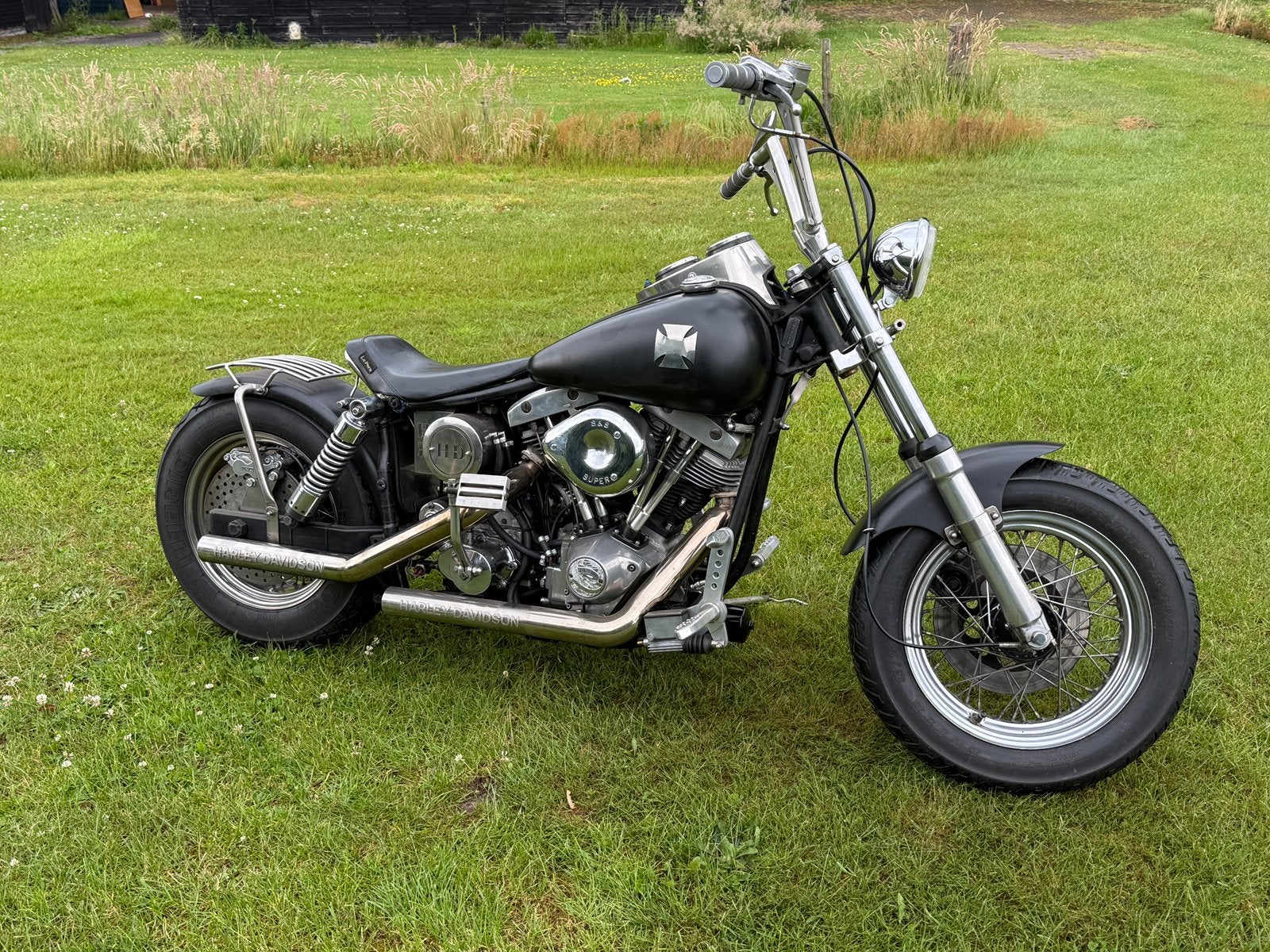 Harley davidson FXE wide glide schovel head onderdelen, Ophalen, Gereviseerd