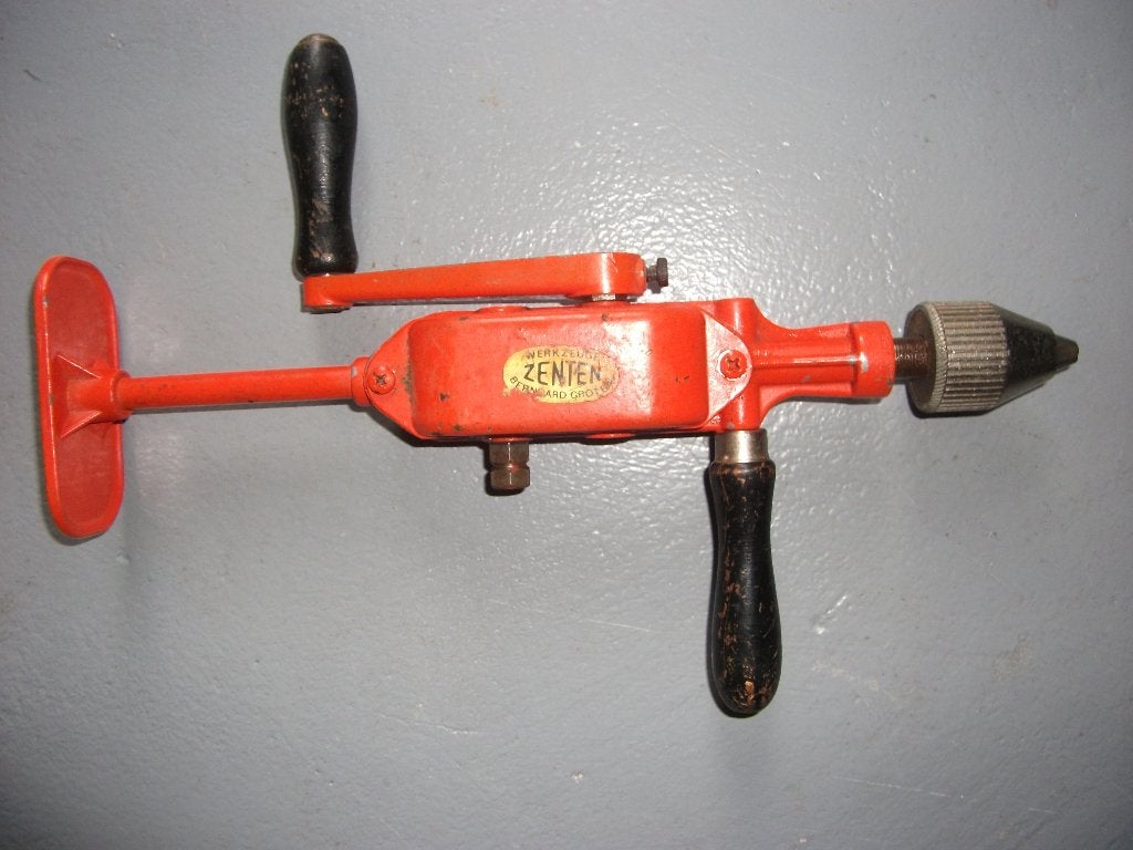 vintage handboor, Antiek en Kunst, Ophalen of Verzenden