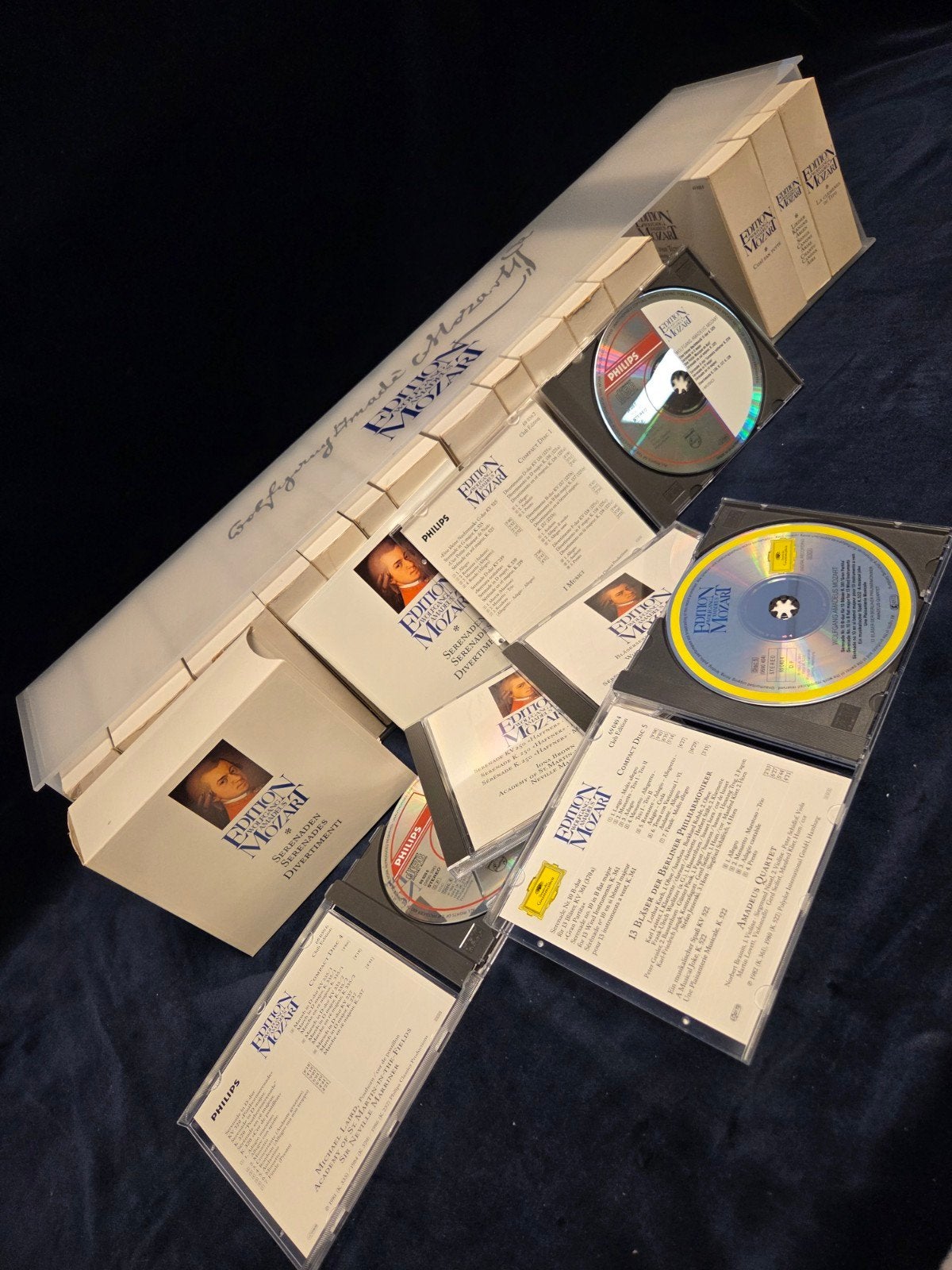 CD collectie Edition Wolfgang Amadeus Mozart - 46 cd's, Ophalen, Classicisme, Gebruikt, Overige typen