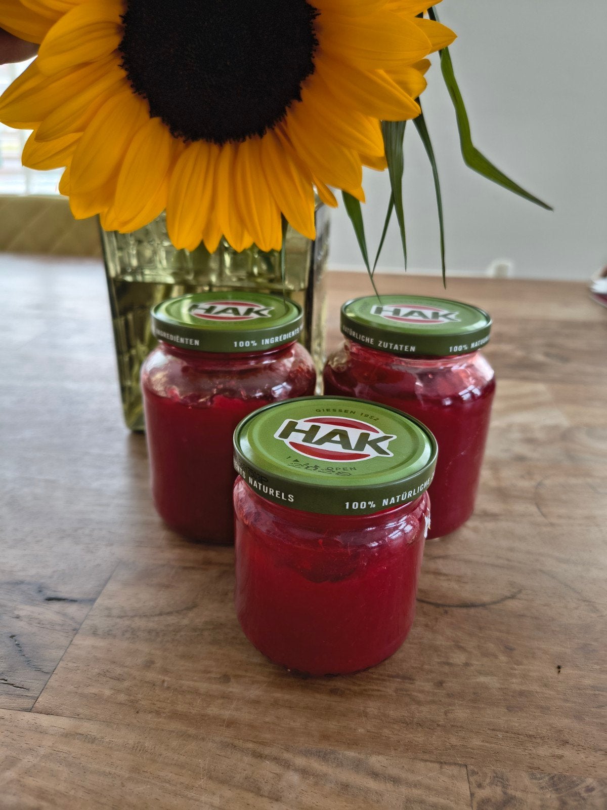 Heerlijke, onbespoten biologische aardbeienjam met rode bes!, Diversen, Levensmiddelen, Ophalen of Verzenden