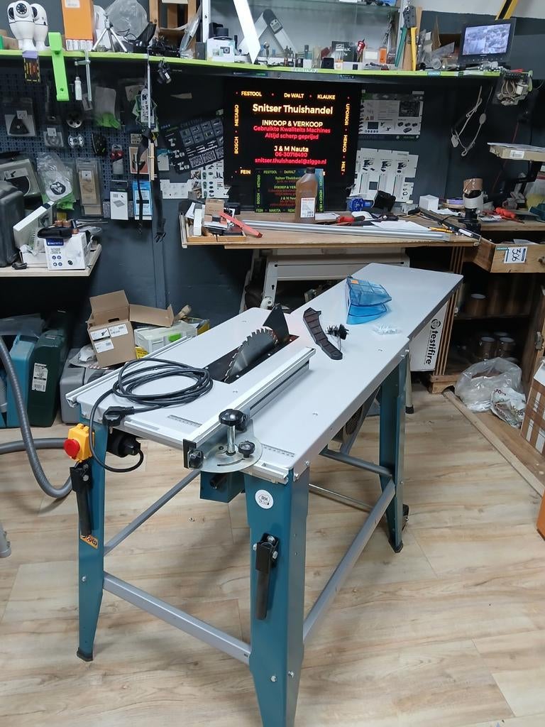 Makita Zaagtafel., Ophalen, Cirkelzaag, -, 70 mm of meer