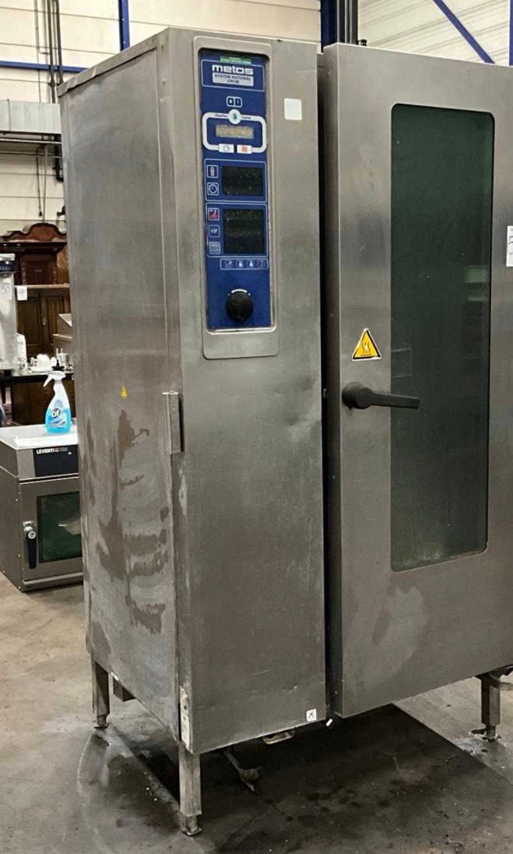 Metos combisteamer, Ophalen