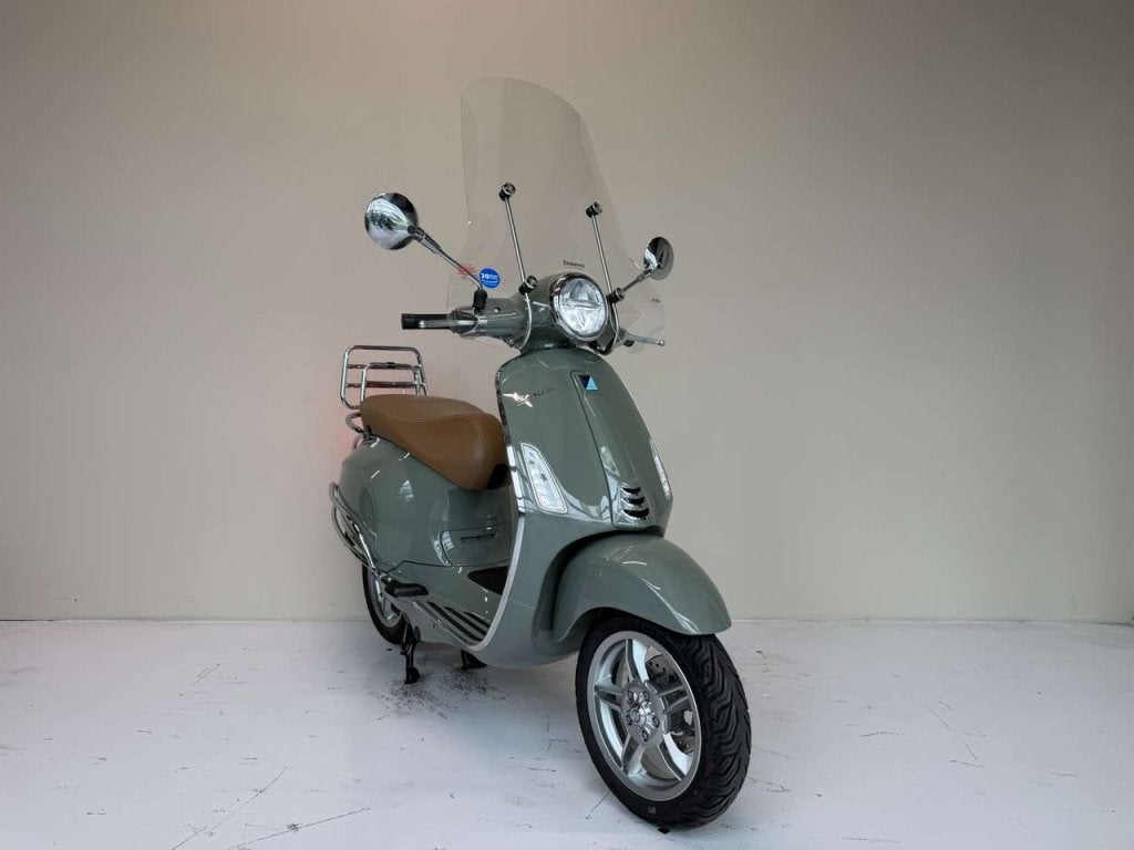 Vespa Primavera Elettrica Misty Pearl Green, BWJ 2024, Niet ingevuld, Gebruikt, Maximaal 45 km/u, Elektrisch