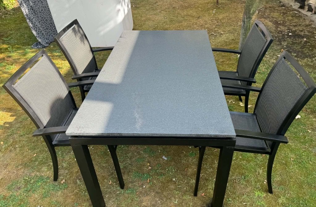 tuinset, Ophalen, Gebruikt, Overige materialen, 4 zitplaatsen