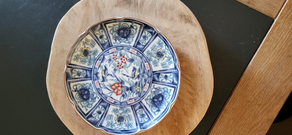 Japans Imari Bord - Doorsnede 19,5 cm, Ophalen of Verzenden