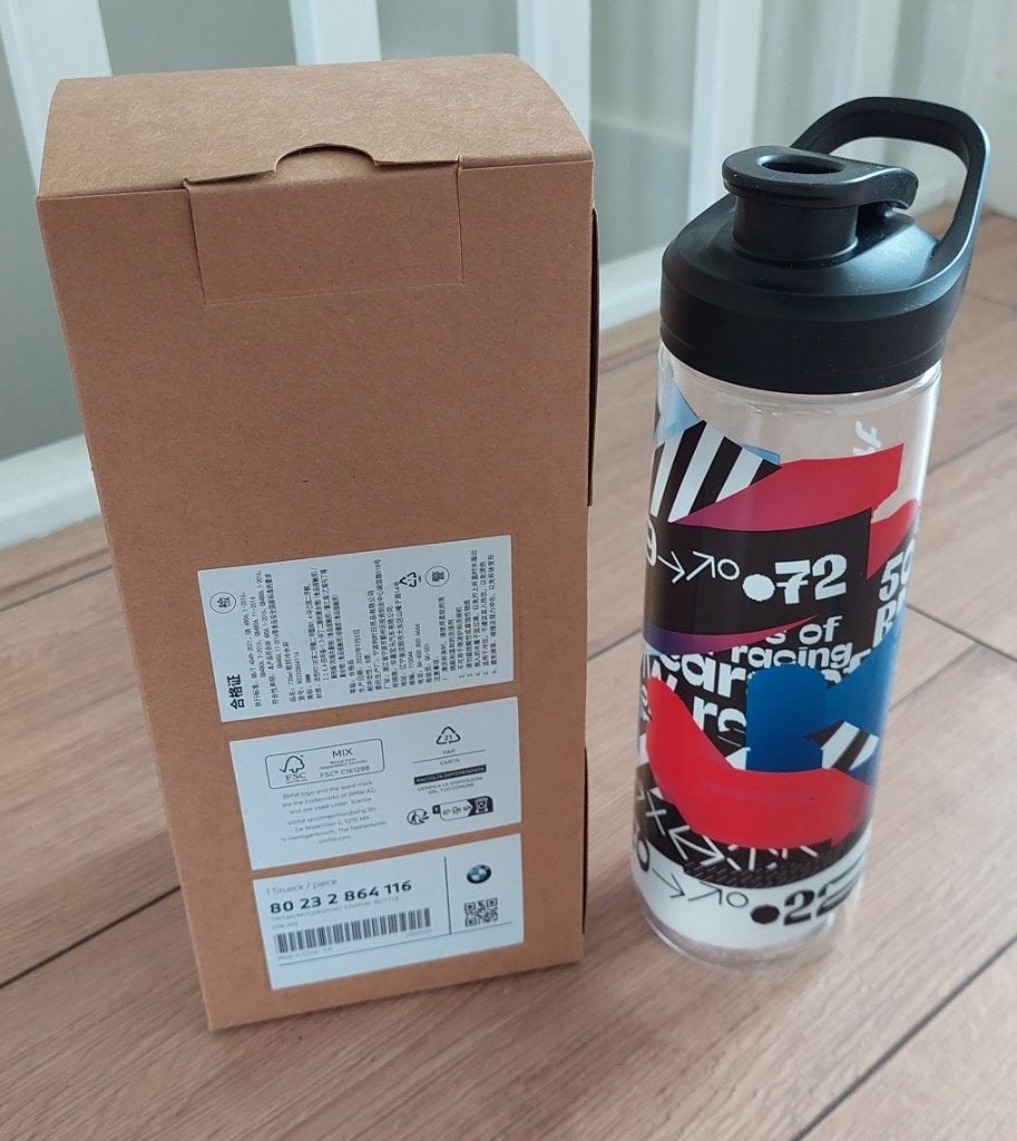 Drinkfles - BMW M Motorsport Tritan Graphic - NIEUW, Ophalen, Nieuw