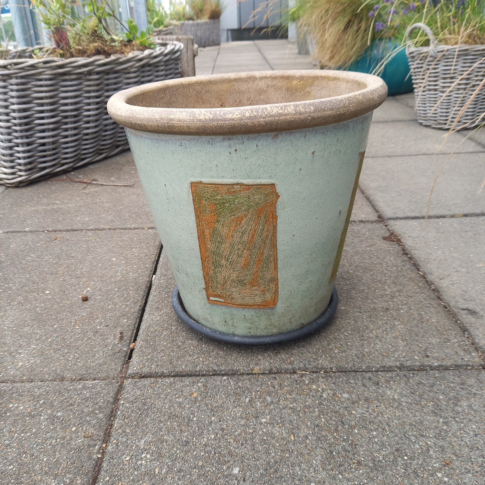 Terrraspot winterhard, Ophalen, Aardewerk, 25 tot 40 cm, Minder dan 40 cm