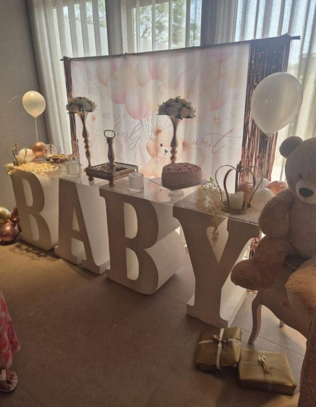 Te huur Gender reveal jongen meisje babyshower baby borrel, Ophalen of Verzenden