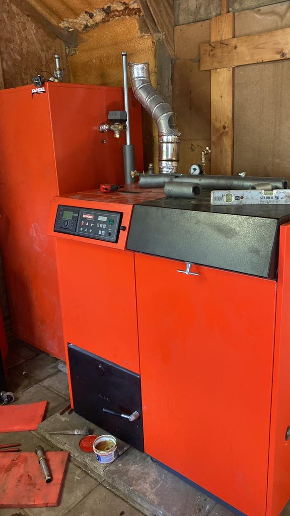 Goed werkende kunzel pelletkachel, Huis en Inrichting, Kachels, Ophalen, Gebruikt, Overige brandstoffen, Pelletkachel