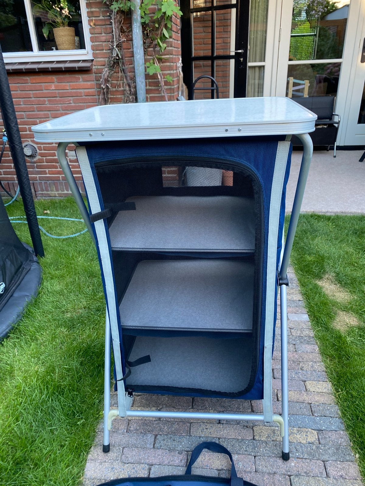 Organiser - camping - tafeltje - Vrijbuiter, Dieren en Toebehoren, Knaagdieren en Konijnen | Hokken en Kooien, Ophalen, 110 cm of meer