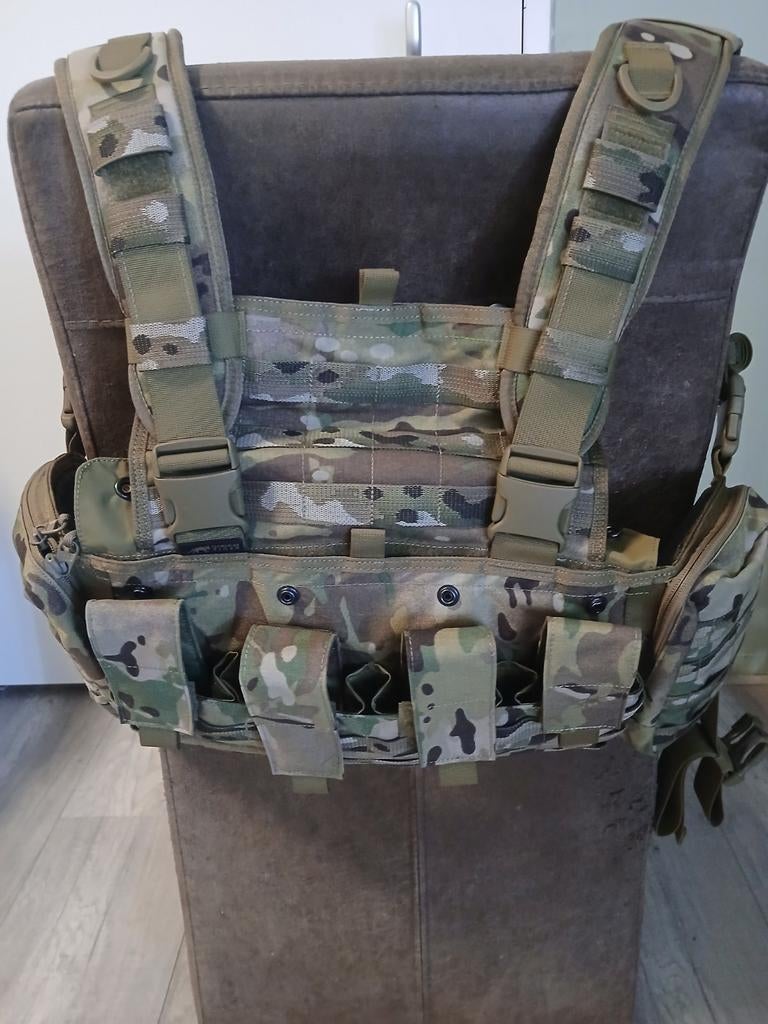 Chest Rig MKII Multicam van Tasmanian Tiger zgan, Ophalen of Verzenden, Landmacht, Nederland